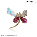 00091 Xuping modern popular animal dragonfly brooch pin fashionable jewelry Crystals from Swarovski
